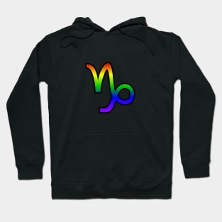 Capricorn Rainbow Pride Symbol Hoodie